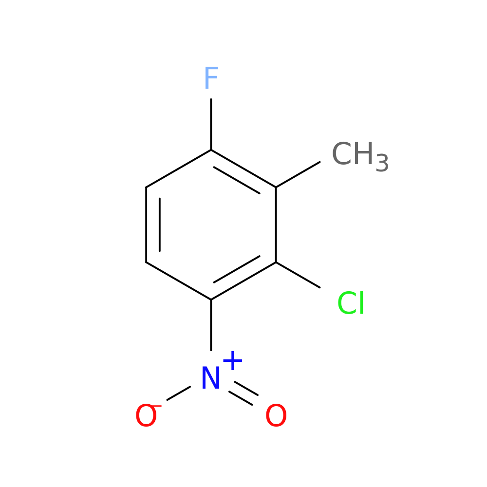 2-Chloro-4-fluoro-3-methyl-1-nitrobenzene
