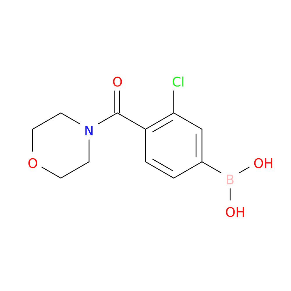 3-Chloro-4-(morpholinocarbonyl)phenylboronic acid