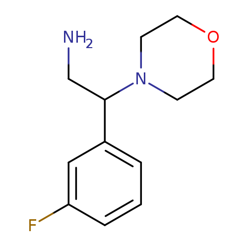 2-(3-fluorophenyl)-2-(morpholin-4-yl)ethan-1-amine