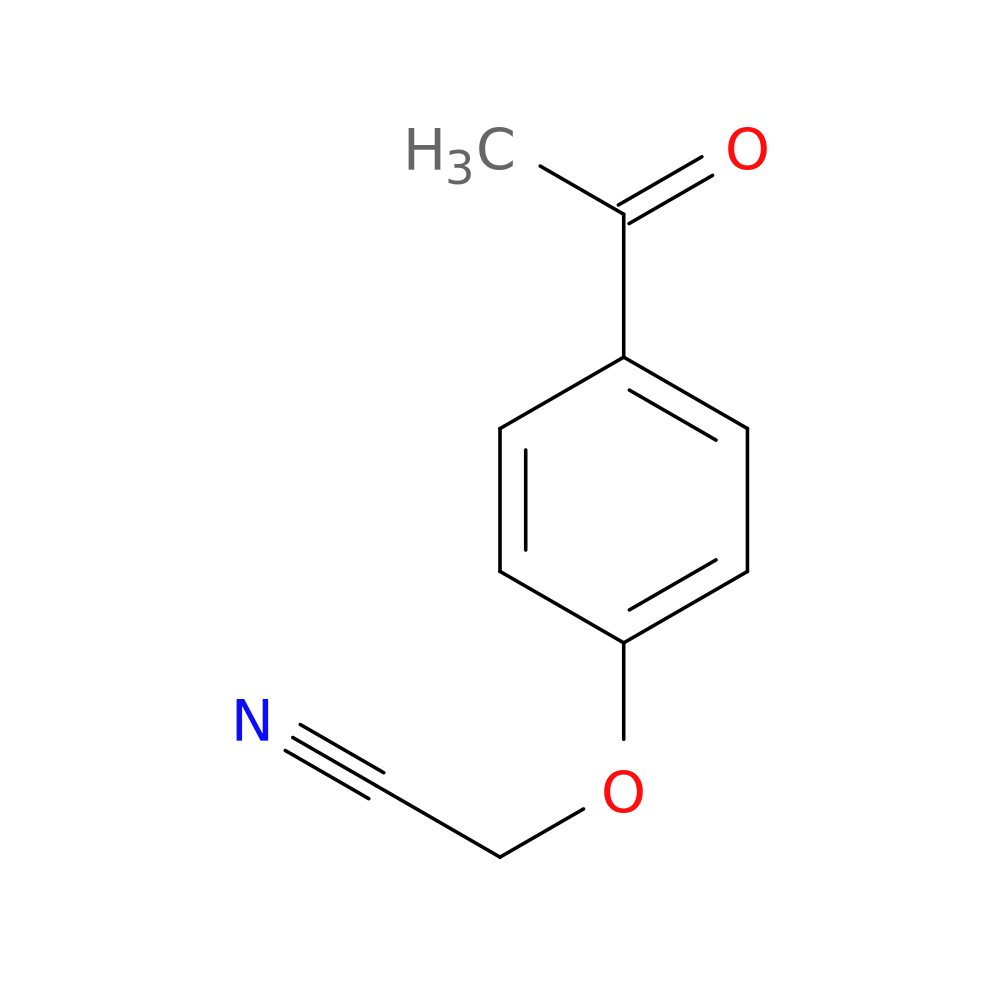 2-(4-acetylphenoxy)acetonitrile