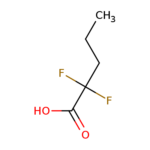 Pentanoic acid, 2,2-difluoro-
