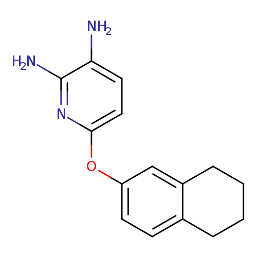 6-(5,6,7,8-tetrahydronaphthalen-2-yloxy)pyridine-2,3-diamine