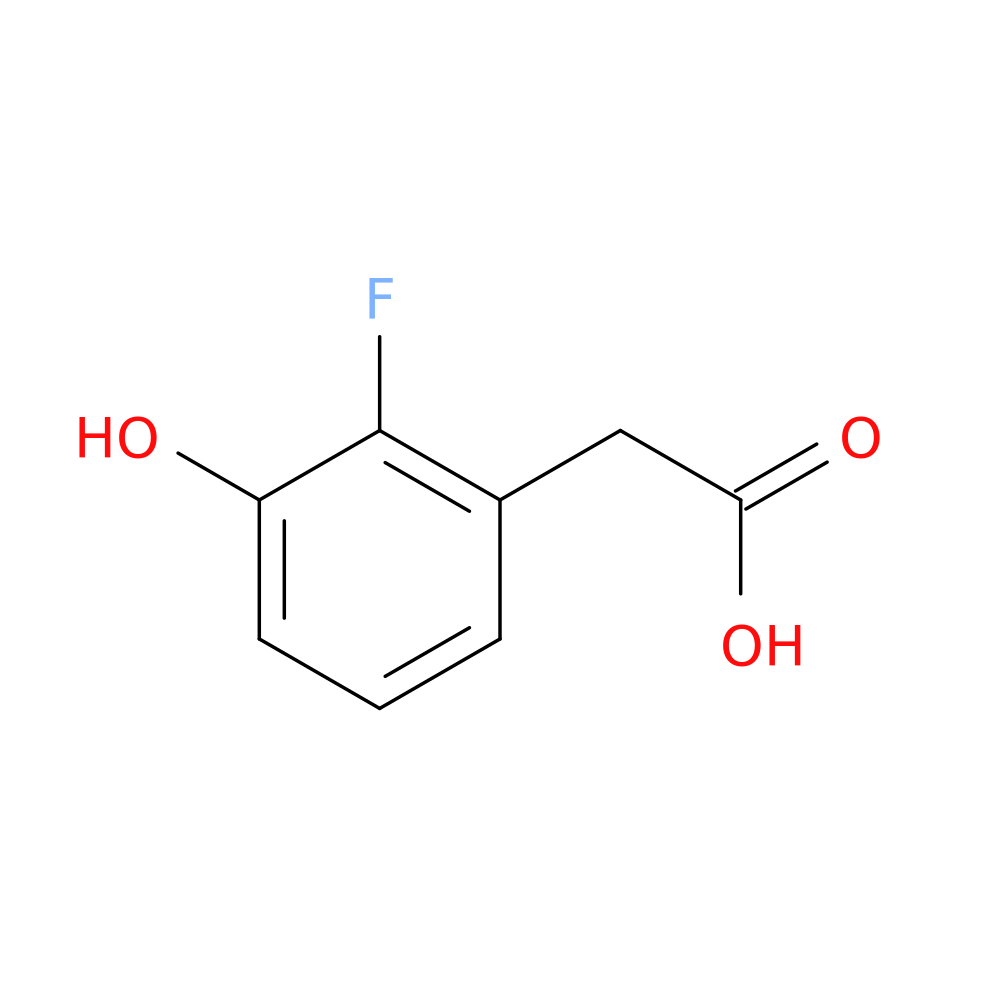 2-(2-Fluoro-3-hydroxyphenyl)acetic acid