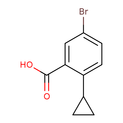 5-Bromo-2-cyclopropylbenzoic acid