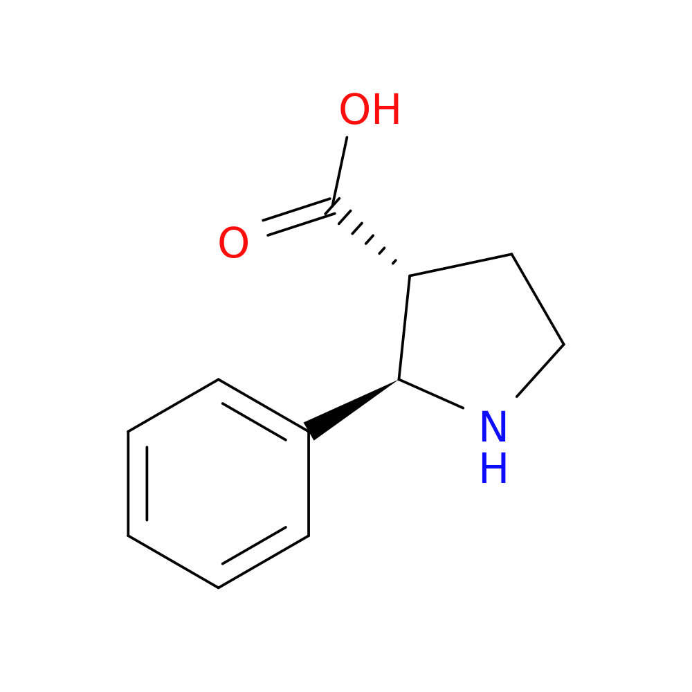 (2R,3R)-2-Phenylpyrrolidine-3-Carboxylic Acid