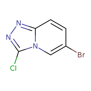 6-bromo-3-chloro-[1,2,4]triazolo[4,3-a]pyridine