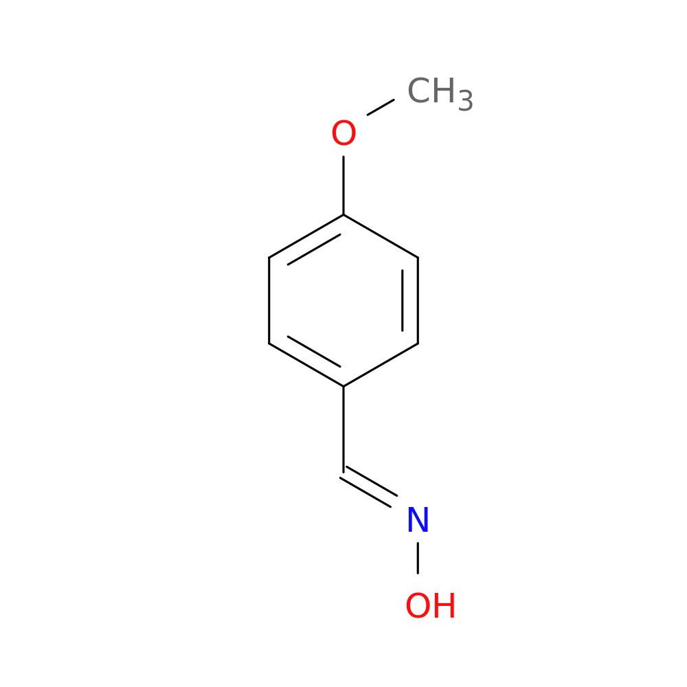 (E)-4-Methoxybenzaldehyde oxime