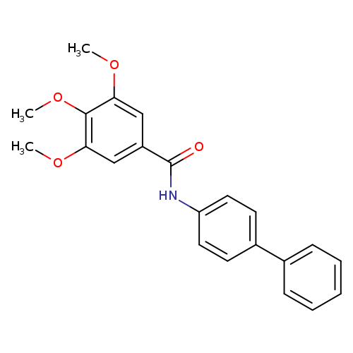 N-[1,1'-biphenyl]-4-yl-3,4,5-trimethoxybenzamide