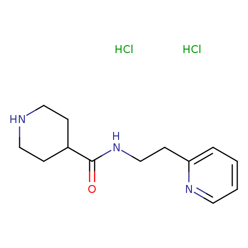 N-(2-Pyridin-2-ylethyl)piperidine-4-carboxamide dihydrochloride