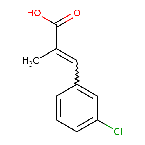 3-(3-chlorophenyl)-2-methylprop-2-enoic acid