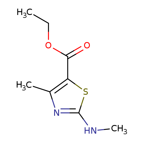 Ethyl 4-methyl-2-(methylamino)thiazole-5-carboxylate