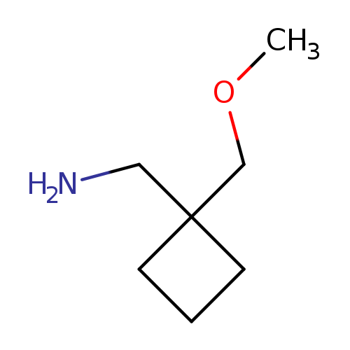 [1-(methoxymethyl)cyclobutyl]methanamine