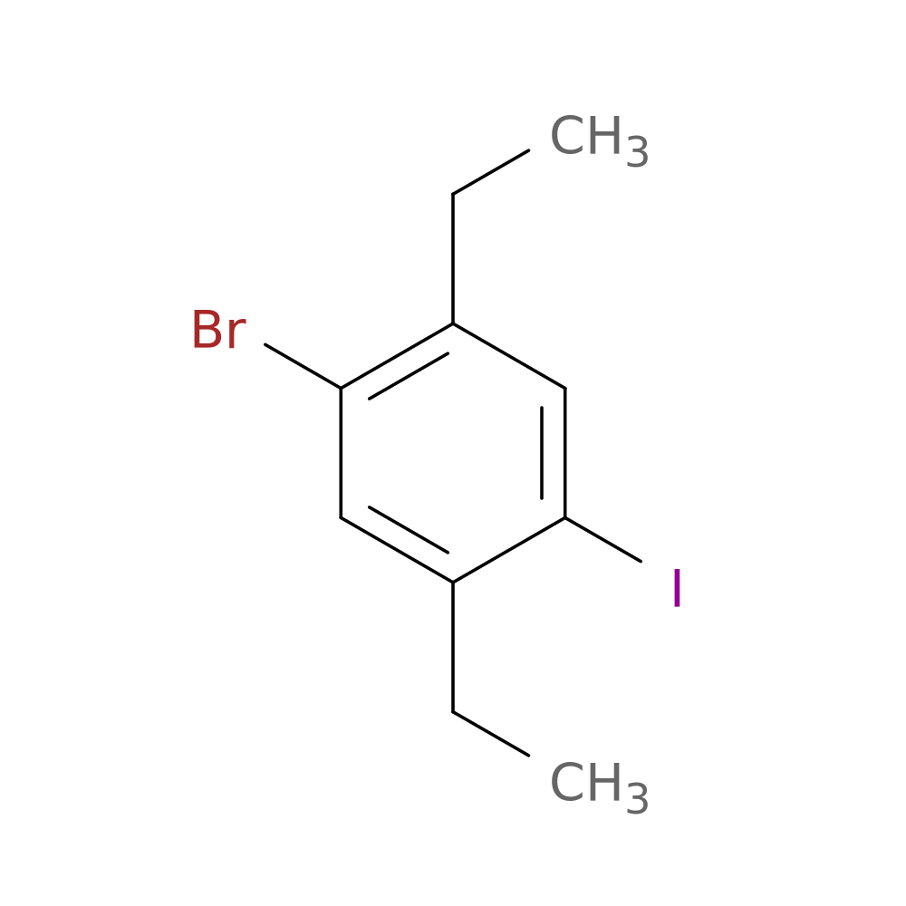 1-BROMO-2,5-DIETHYL-4-IODO-BENZENE