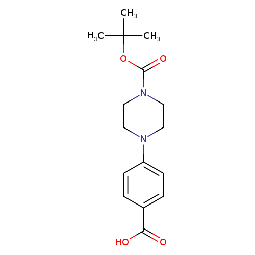 1-Piperazinecarboxylic acid, 4-(4-carboxyphenyl)-, 1-(1,1-dimethylethyl) ester