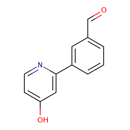 2-(3-Formylphenyl)-4-hydroxypyridine