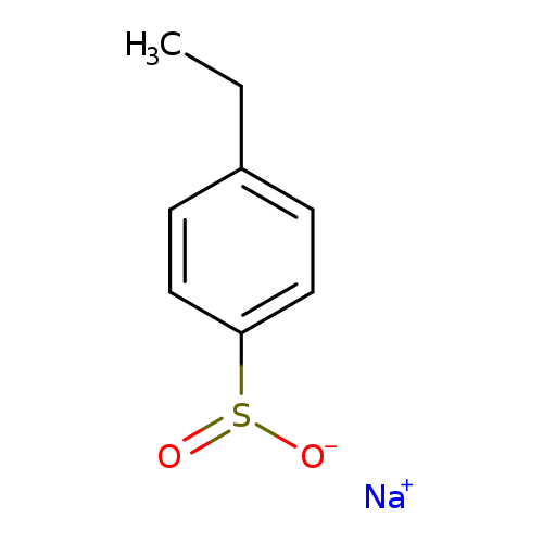 Benzenesulfinic acid, 4-ethyl-, sodium salt