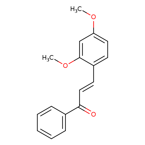 (2E)-3-(2,4-dimethoxyphenyl)-1-phenylprop-2-en-1-one