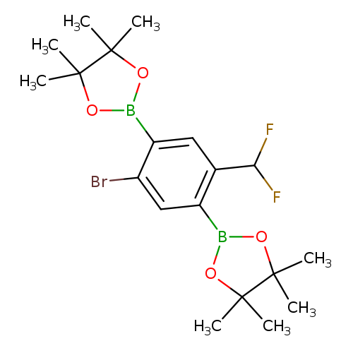 5-Bromo-2-(difluoromethyl)-1,4-phenylenediboronic acid pinacol ester