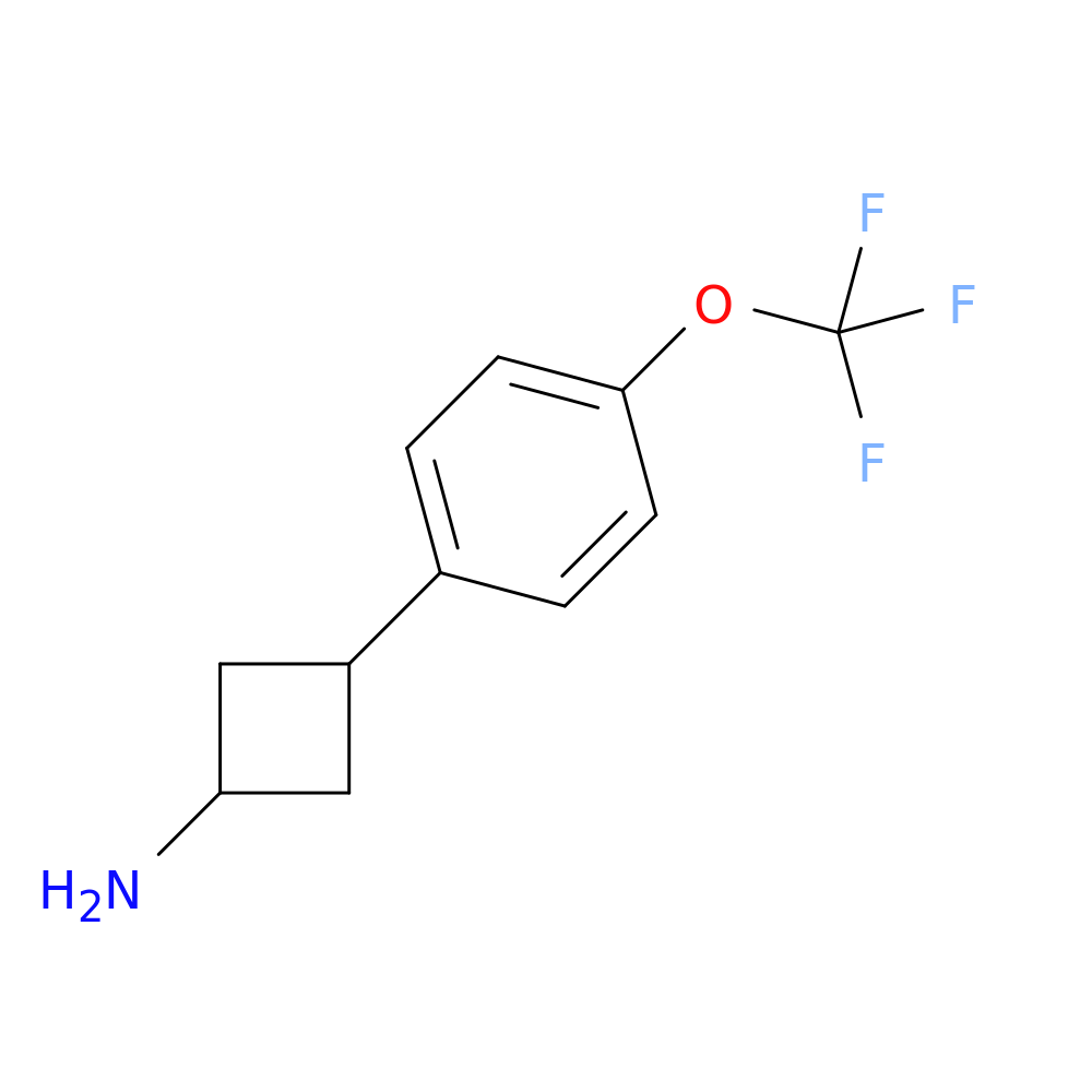 3-(4-(Trifluoromethoxy)phenyl)cyclobutan-1-amine