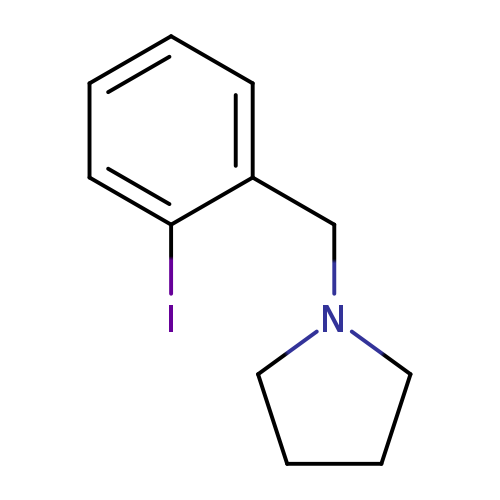 1-(2-Iodobenzyl)pyrrolidine