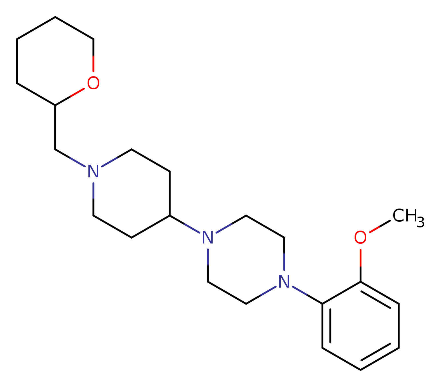 1-(2-methoxyphenyl)-4-{1-[(oxan-2-yl)methyl]piperidin-4-yl}piperazine