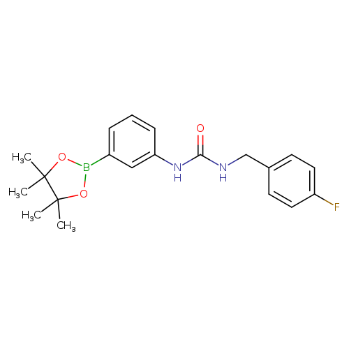 1-(4-Fluorobenzyl)-3-(3-(4,4,5,5-tetramethyl-1,3,2-dioxaborolan-2-yl)phenyl)urea