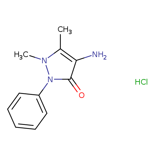 4-Amino-1,5-dimethyl-2-phenyl-1H-pyrazol-3(2H)-one hydrochloride