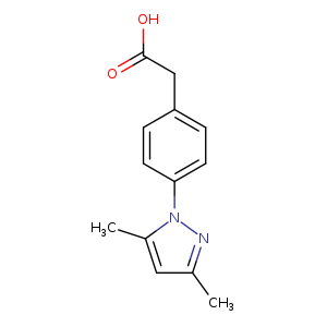 2-(4-(3,5-Dimethyl-1H-pyrazol-1-yl)phenyl)acetic acid