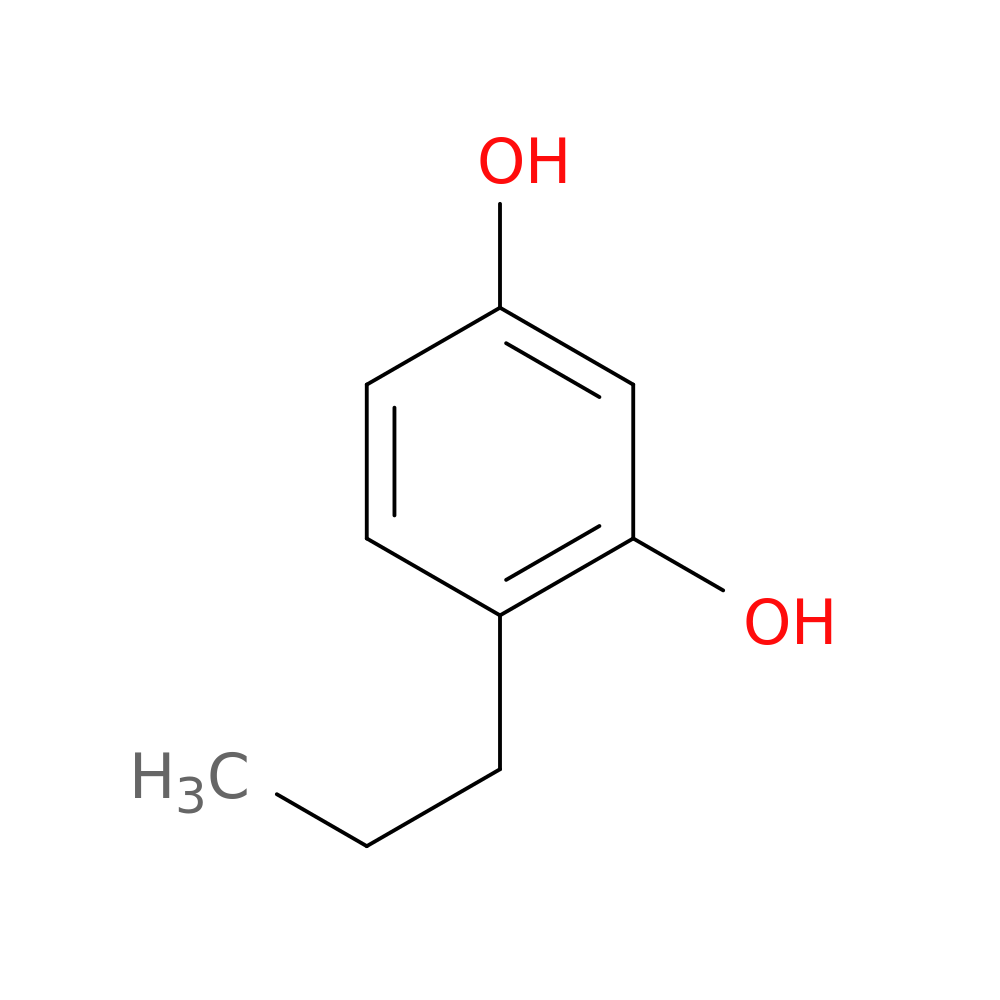 4-Propylbenzene-1,3-diol