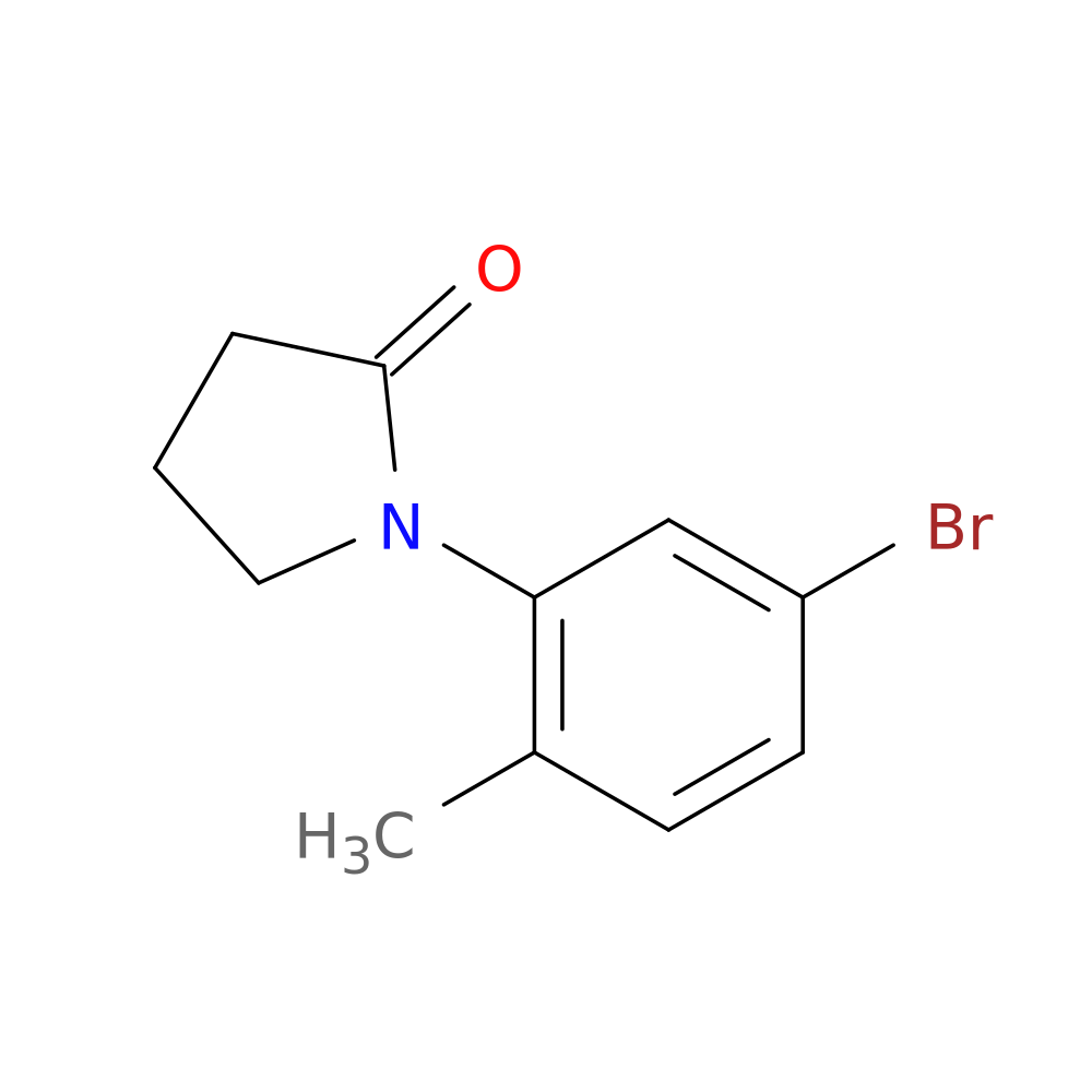 1-(5-Bromo-2-methylphenyl)pyrrolidin-2-one