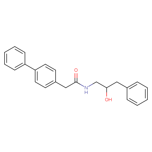 2-{[1,1'-biphenyl]-4-yl}-N-(2-hydroxy-3-phenylpropyl)acetamide