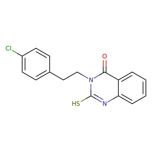 3-[2-(4-chlorophenyl)ethyl]-2-sulfanyl-3,4-dihydroquinazolin-4-one