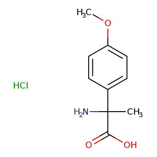 2-amino-2-(4-methoxyphenyl)propanoic acid hydrochloride
