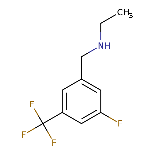 Ethyl({[3-fluoro-5-(trifluoromethyl)phenyl]methyl})amine
