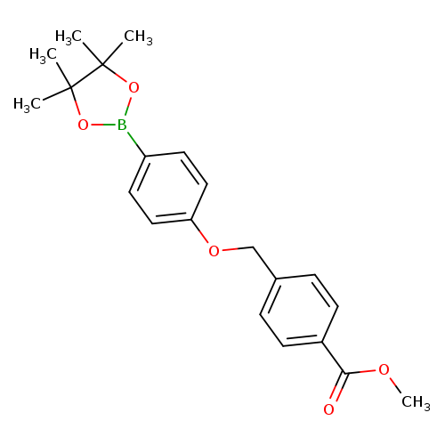 Methyl 4-((4-(4,4,5,5-tetramethyl-1,3,2-dioxaborolan-2-yl)phenoxy)methyl)benzoate