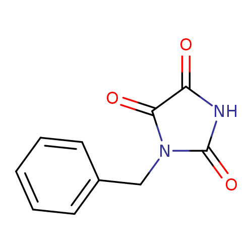 1-benzylimidazolidine-2,4,5-trione