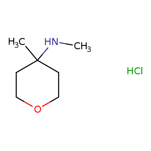 N,4-dimethyloxan-4-aminehydrochloride