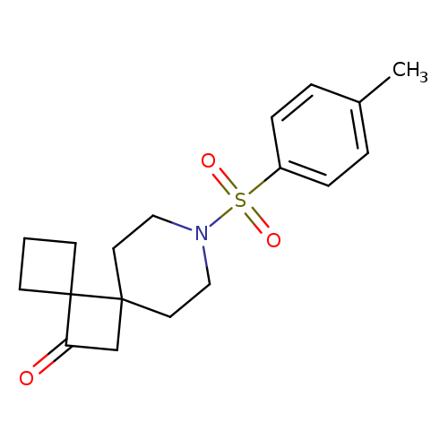 8-(4-methylbenzenesulfonyl)-8-azadispiro[3.0.5^{5}.2^{4}]dodecan-12-one
