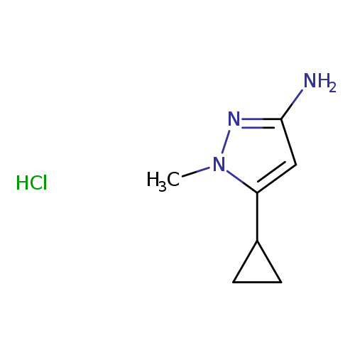 5-cyclopropyl-1-methyl-1h-pyrazol-3-amine hydrochloride