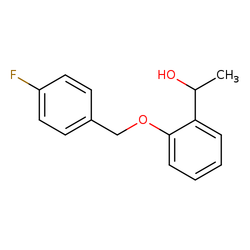 1-{2-[(4-fluorophenyl)methoxy]phenyl}ethan-1-ol