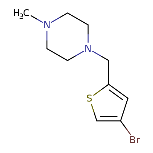 1-((4-Bromothiophen-2-yl)methyl)-4-methylpiperazine