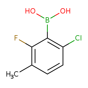 2-Chloro-6-fluoro-5-methylphenylboronic acid