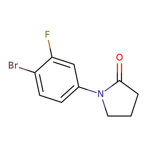 1-(4-bromo-3-fluorophenyl)pyrrolidin-2-one