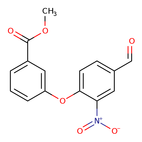 Methyl 3-(4-formyl-2-nitrophenoxy)benzoate