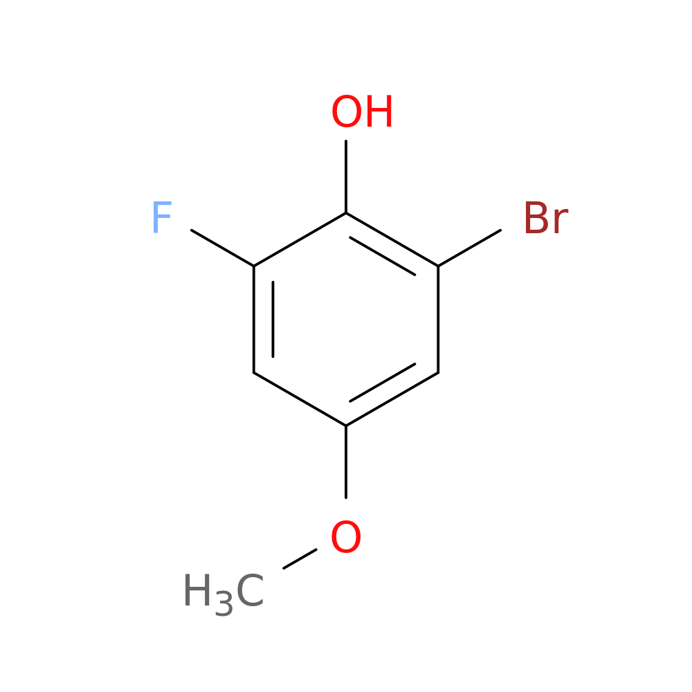 2-Bromo-6-fluoro-4-methoxyphenol
