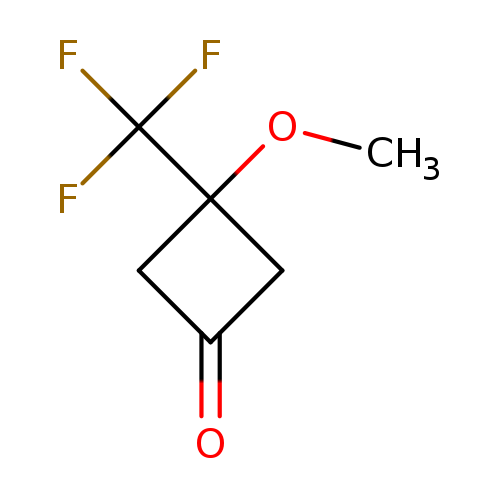 3-methoxy-3-(trifluoromethyl)cyclobutan-1-one