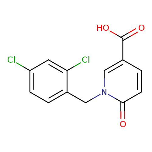1-(2,4-DICHLOROBENZYL)-6-OXO-1,6-DIHYDRO-3-PYRIDINECARBOXYLIC ACID