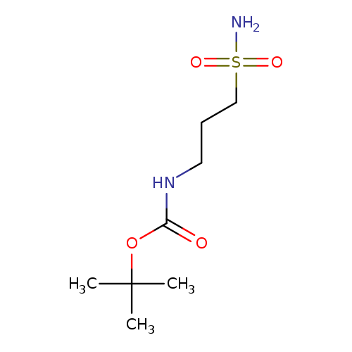 tert-butylN-(3-sulfamoylpropyl)carbamate