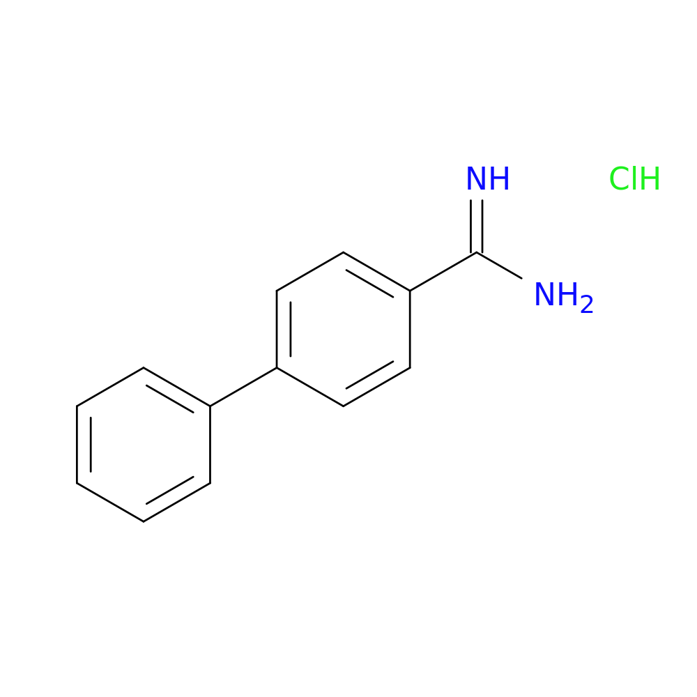 4-phenylbenzenecarboximidamide;hydrochloride
