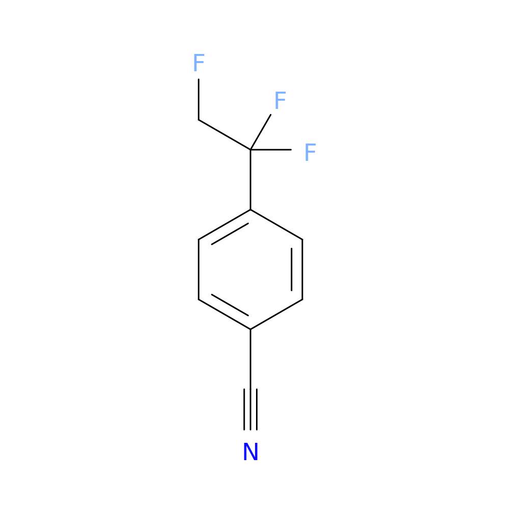 4-(1,1,2-trifluoroethyl)benzonitrile